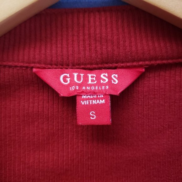 Guess Women's Red Size Small Top - Pre-Worn - Picture 2 of 6
